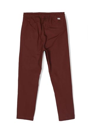 red cotton trousers PAOLO PECORA KIDS | P3624ROSI